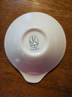 5 - Vintage Knowles Apple Blossom Lugged Cereal Bowl w/gold trim and accents — photo 5