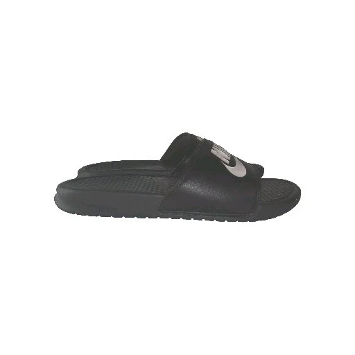 Sandali slip on Nike Benassi JDI uomo nero bianco slide 343880 090 taglia 10