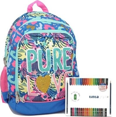 Zaino Dream Zaini Tinta Unita Pool Over Zaini Tinta Unita Pool