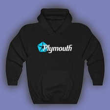 Plymouth Car Classic Men's Black Size S-3XL