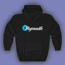 Plymouth Car Classic Men's Black Size S-3XL