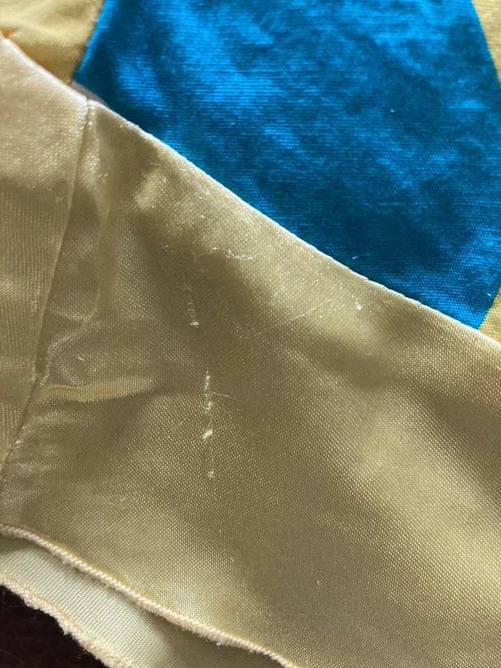 Vestido mullido de tul de algodón floral amarillo sin mangas talla 7 MY MICHELLE para niñas Foto 4 de 4