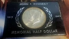 John F. Kennedy Memorial Half Dollar 90% Silver in Case