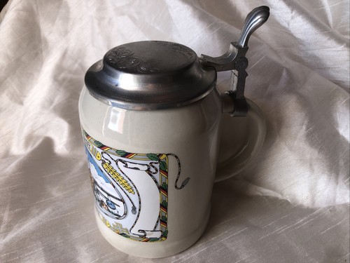 Bundeswehr Luftwaffe Deckel Bierstein Bundeswehr glänzender Zustand - Bild 9 von 14