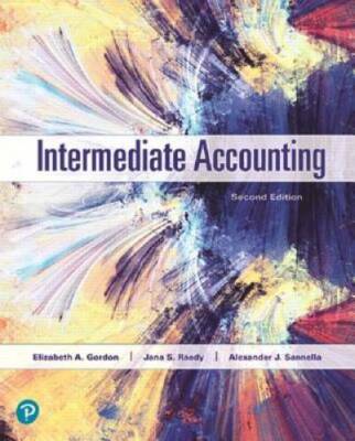 Intermediate Accounting (2nd Edition) - Hardcover By Gordon, Elizabeth A. - GOOD