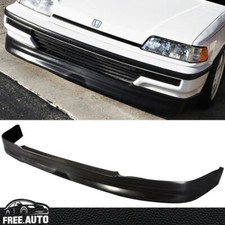 For 90-91 Honda Civic Hatchback Cs-style Front Bumper Lip Spoiler Pu