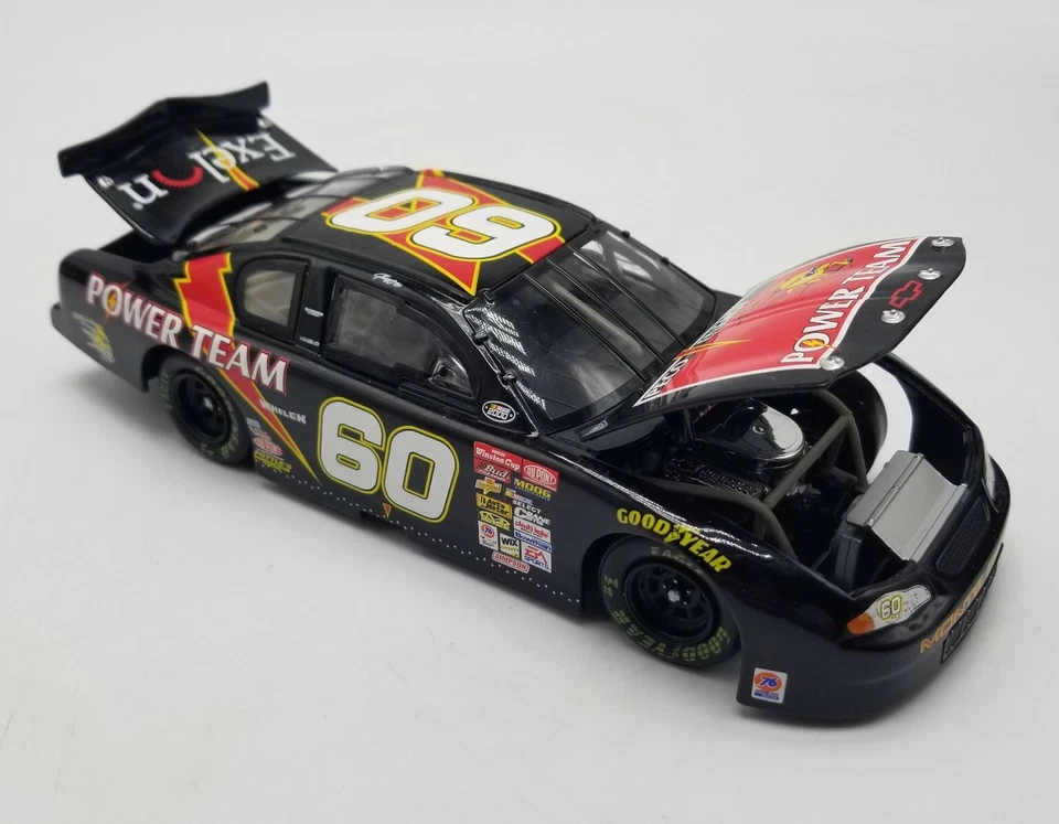 Action Racing GEOFFREY BODINE #60 Power Team 2000 Monte Carlo escala 1/24 diecast Foto 4 de 4