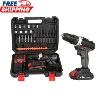 Electric Hand Drill Screwdriver Home Tools Cordless Cordless Drill with Battery