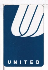 Single Airline Playing Cardi "United, UAL 221A" Chan/Mertens #, Standard