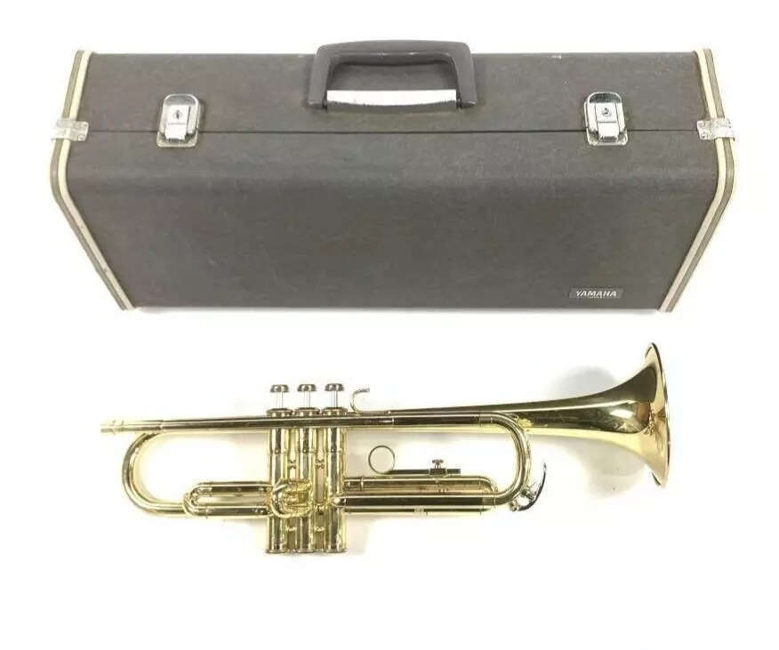 YAMAHA Trumpet YTR-233 W/Case Nikkan YTR233 From Japan Used