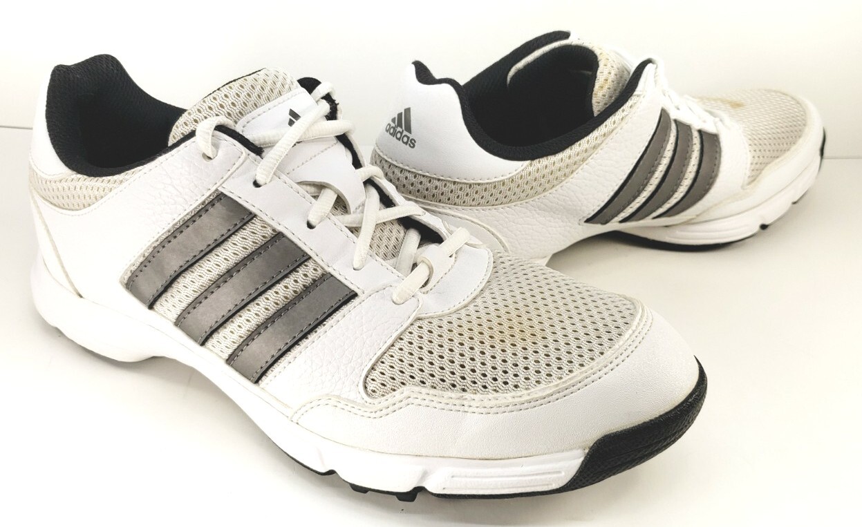 Adidas Tech Response 4.0 Mens Golf Shoes Size 8M White Black Leather 816570