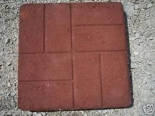 Path stone 1/8th" poly plastic paver mold 16" x 16" x 2"  cast 100's of stones