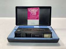 Vintage Camera Vivitar Tele 703 Film Photography Original case  booklets Cool 