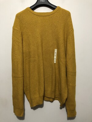 Marks Spencer Striped Crew Neck Jumper Pullover Sweater 3XL