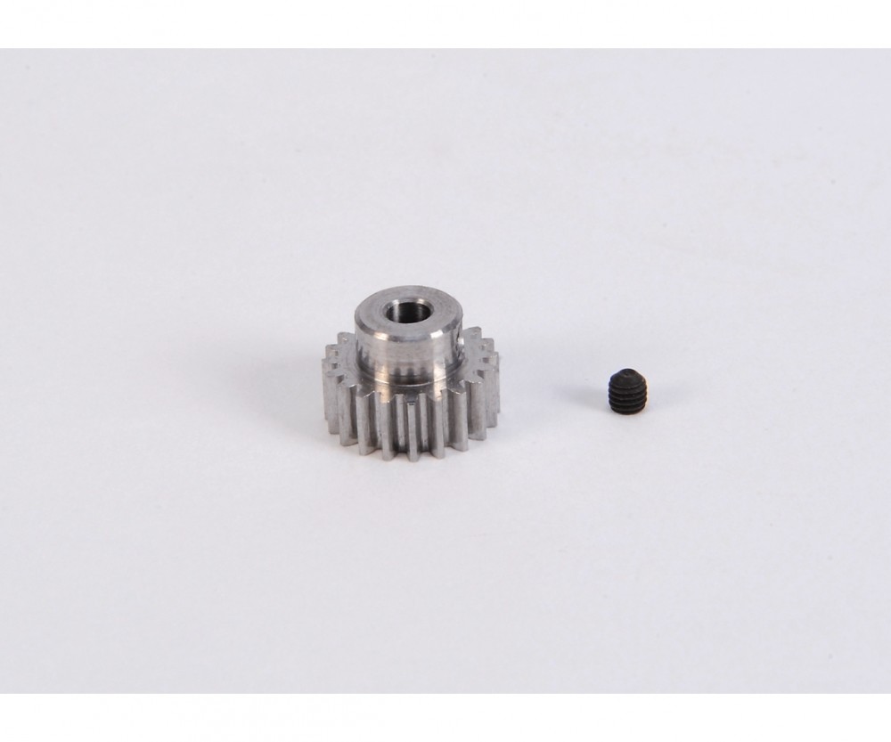 Carson 500013428 - Motor Pinion 20 Teeth M 0.6 Steel Hardened - New