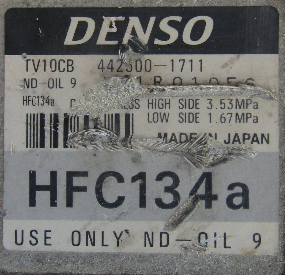 Daihatsu Charade E-G213S Model 1997 engine HE-EG Air Conditioner Compressor used - image 2 of 4