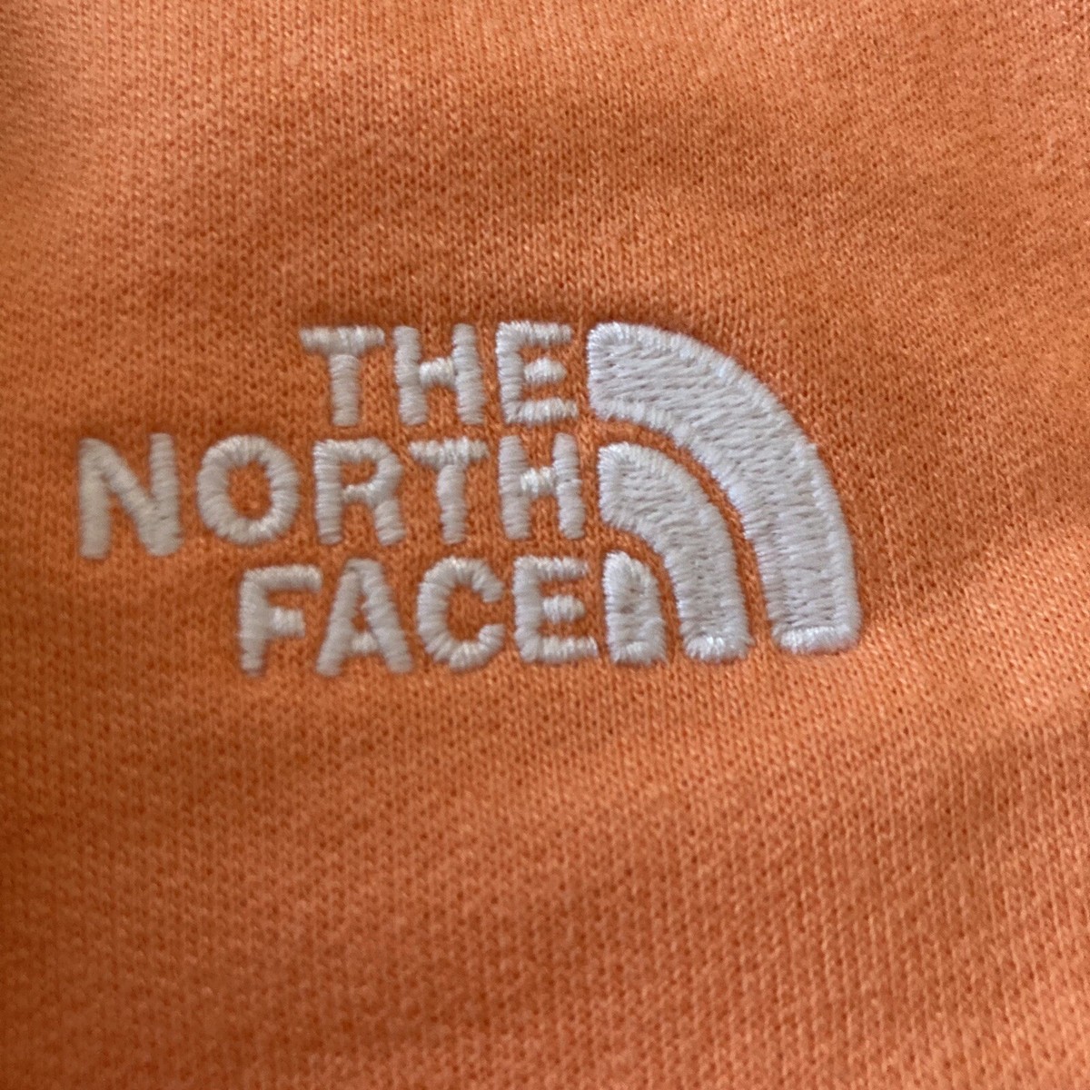 North Face Womens Simple Logo Crew Sweatshirt Dusty Coral