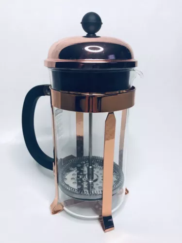 Bodum Chambord Copper French Press Coffee Maker Glass 24 Oz/6 Cups