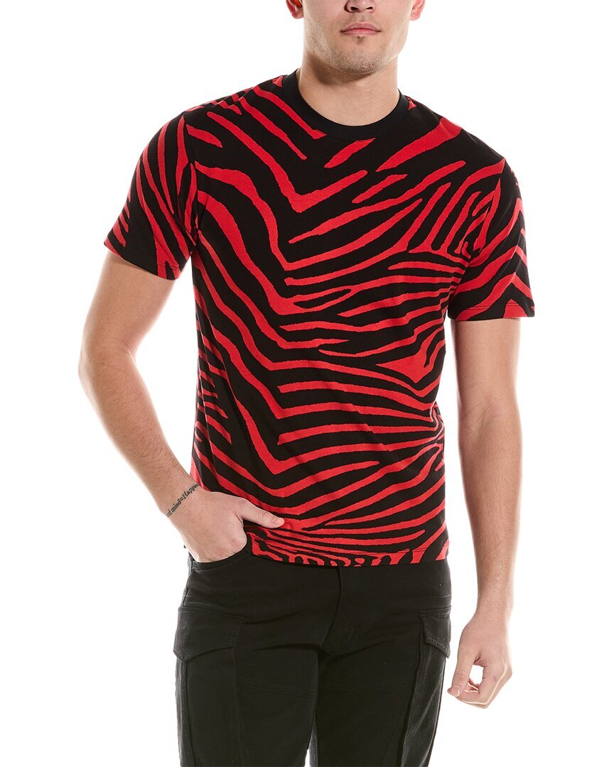 Мужская футболка с животным принтом Kooples, красная M