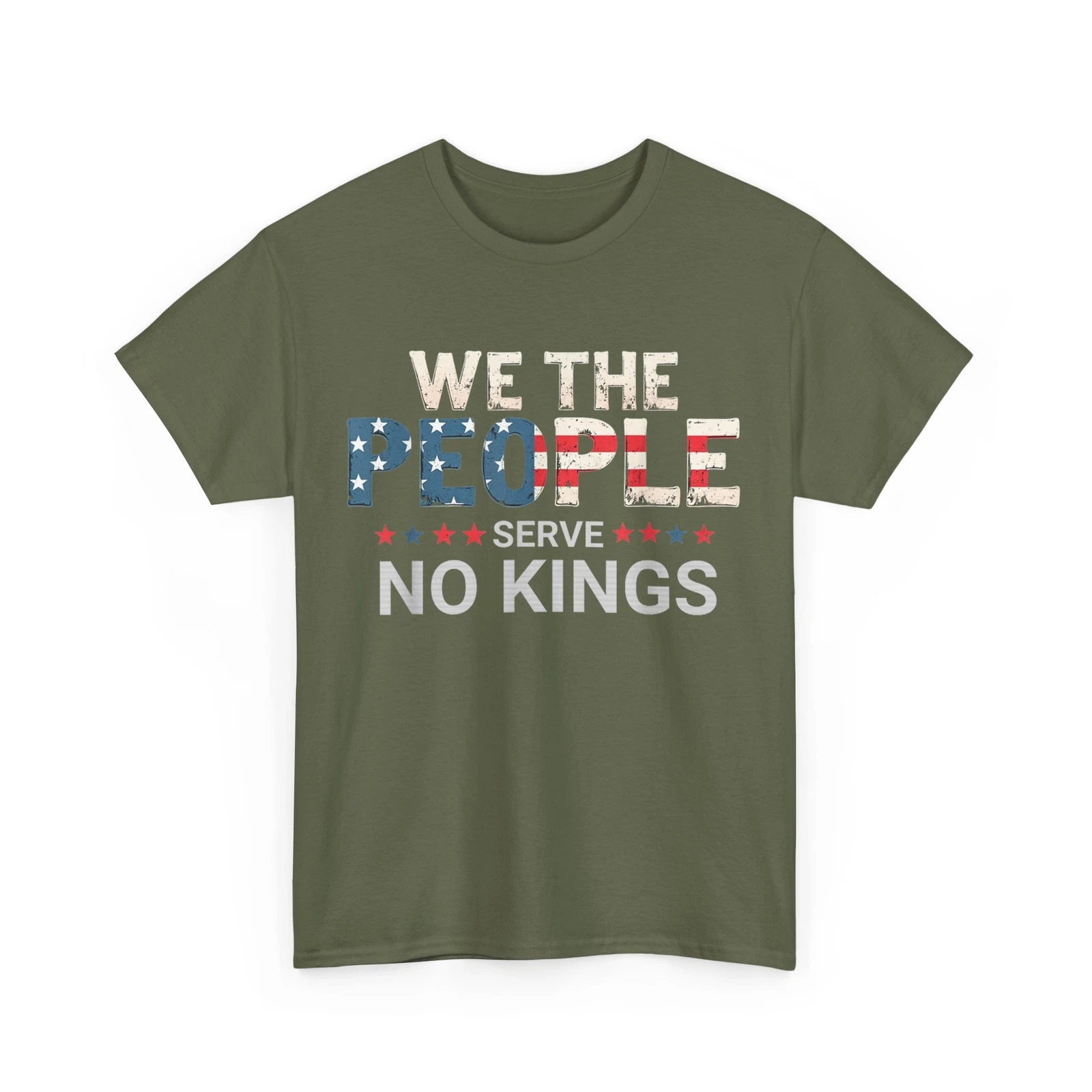 No Kings In America Shirt, We the People American Flag T-Shirt