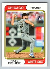 2023 Topps Heritage #352 Nate Fisher RC