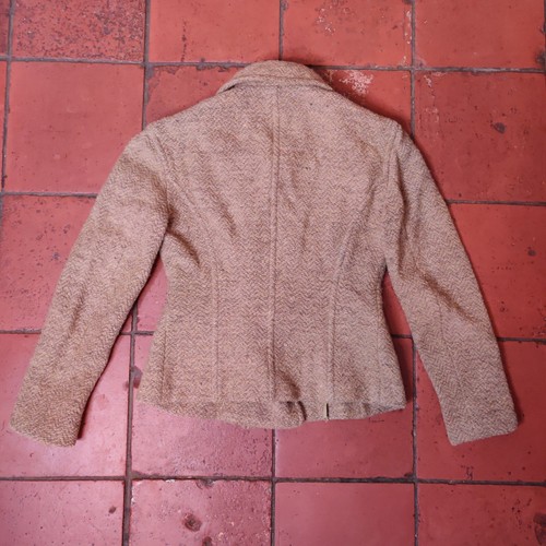 Ralph Lauren Purple Label Wool Jacket UK 4 Knit Double Breasted Coat - Picture 19 of 24