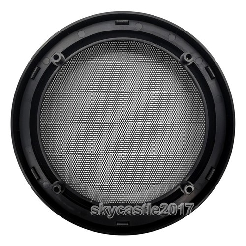 2x 6.5" inch Speaker Protective Cover Metal Mesh Grille Aduio Decorative Circle - Picture 4 of 6