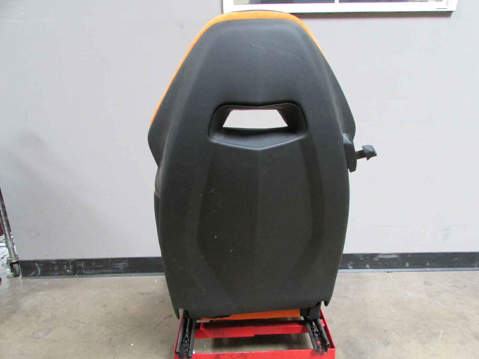 Lamborghini Huracan, RH, Right Front Seat, Black/Orange, Used, P/N 4T0881022A
