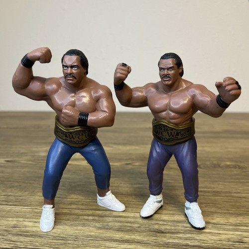 1990 Ron Simmons & Butch Reed WCW Galoob Wrest...