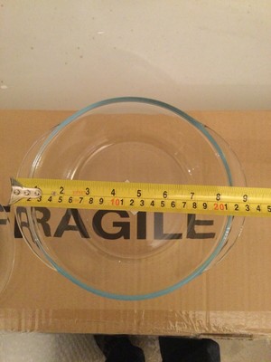 Hostess Trolley Pyrex runde Geschirrschale ohne Deckel NEU Crosslee