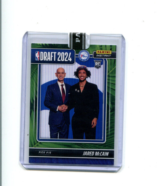 2024-25 Panini Instant 2024 NBA Draft Night Jungle Jared McCain Rookie 11/25