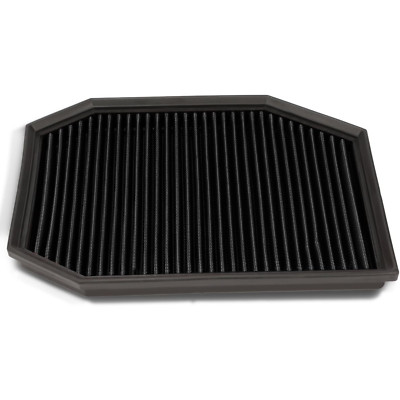 Black Washable High-Flow Drop-In Panel Air Filter for 2004-2011 BMW E60 5-Series