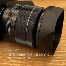 Lens Hood fit for Fujinon XF 14mm f/2.8 R Len Fujifilm XF 18-55mm f/2.8-4 R