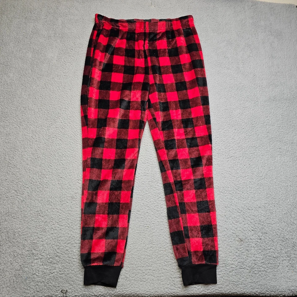 Secret Treasures Ropa de Dormir Pantalones Juveniles Grandes Rojo y Negro Comodidad Foto 2 de 4