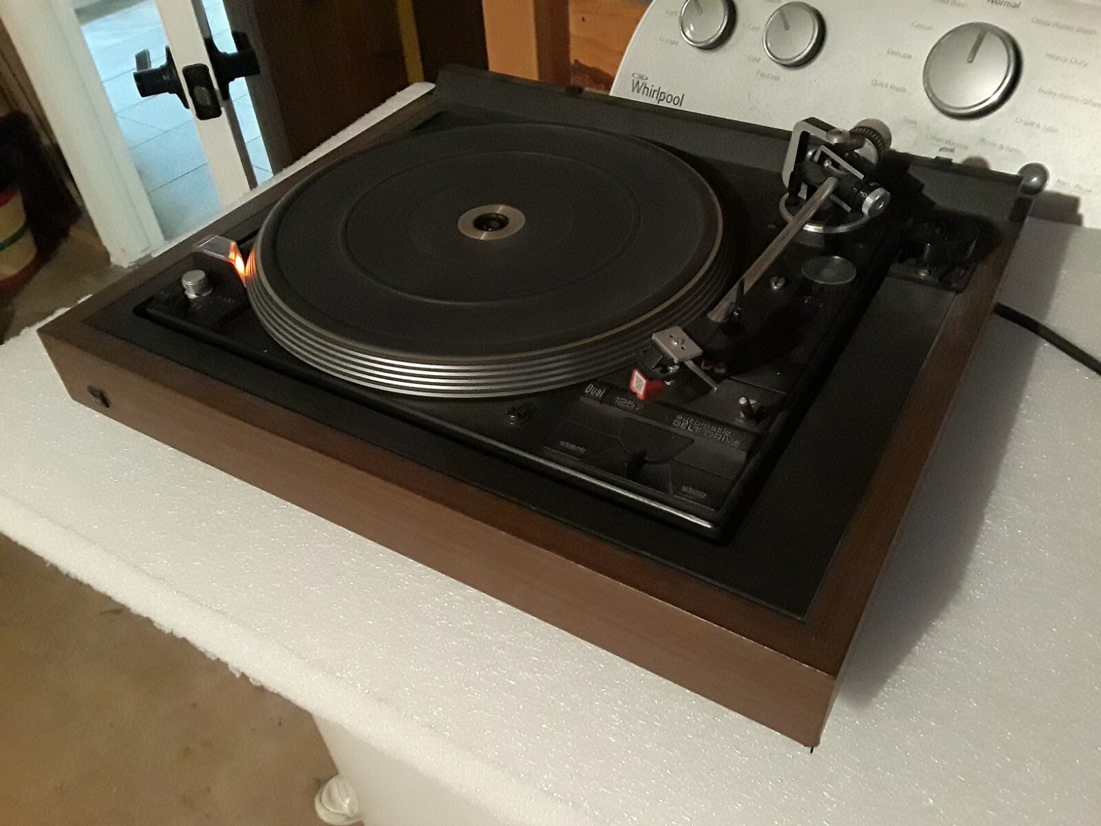 Dual CS 1257 Turntable Automatic Belt Drive Vintage HiFi PARTS/REPAIR eBay