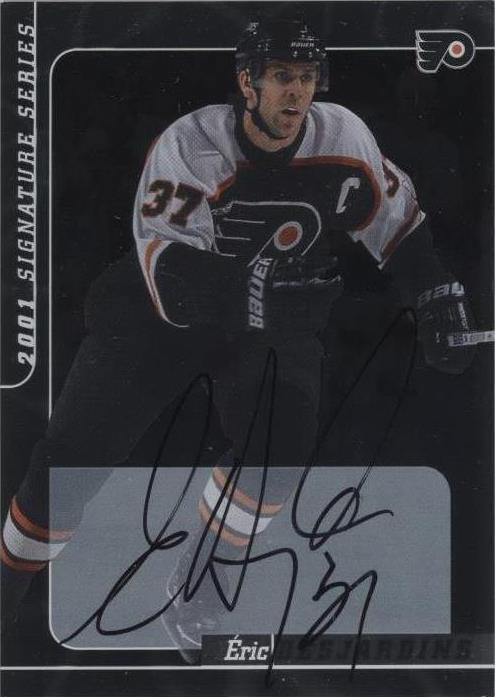 2000-01 In the Game Be A Player Signature Series - Eric Desjardins #156 - 1 of 1