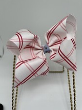 M2M Made To Match Matilda Jane Take Note Top Apple Skirt NWOT 6 Hair Bow