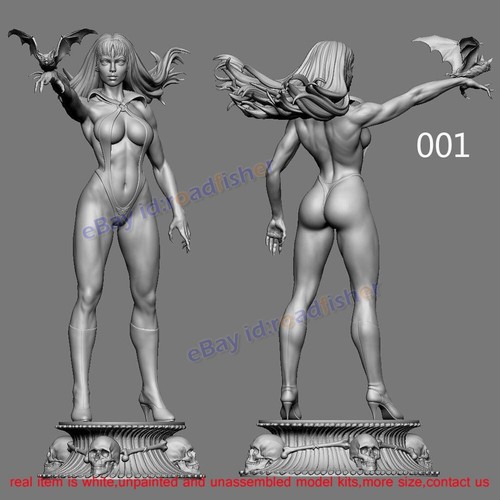 Vampirella 1/3 Unpainted Model Kit Unassembled 3D Printing Garage Kit 001 Ver. - Picture 5 of 15