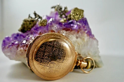 1890 Elgin National Watch Co. Box Hinge 14K GF Grade 103 15J 18S  Pocket Watch