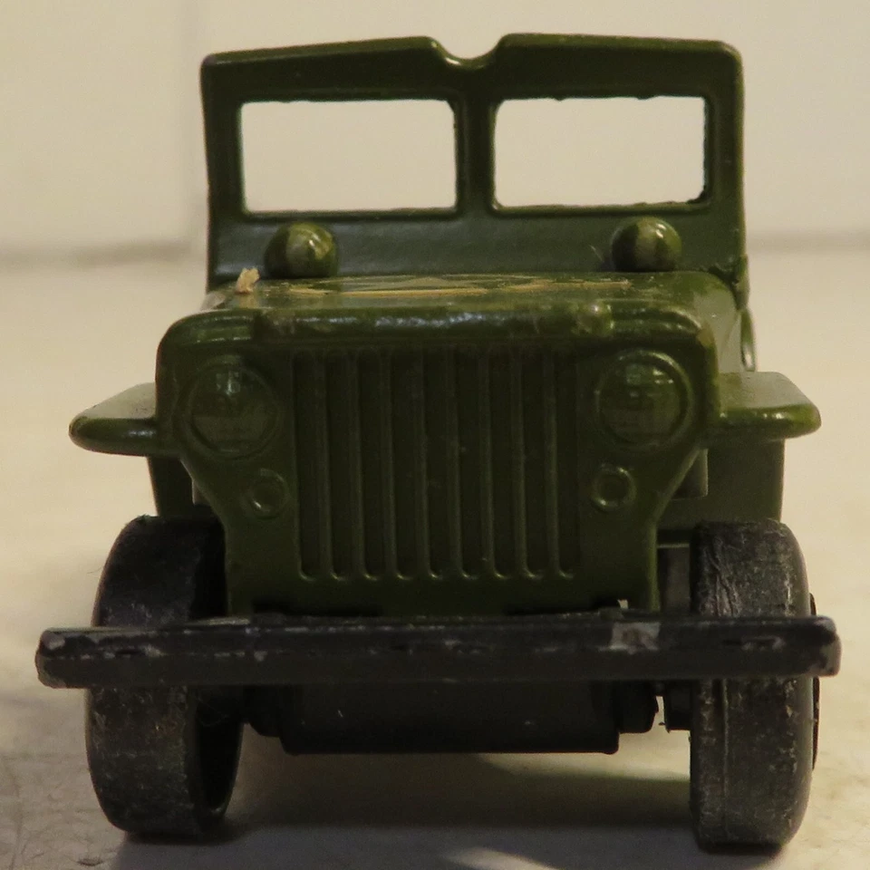 Vintage Matchbox Superfast Military Jeep Army Green #38 Lesney England 1976 Toy - Image 4 of 4
