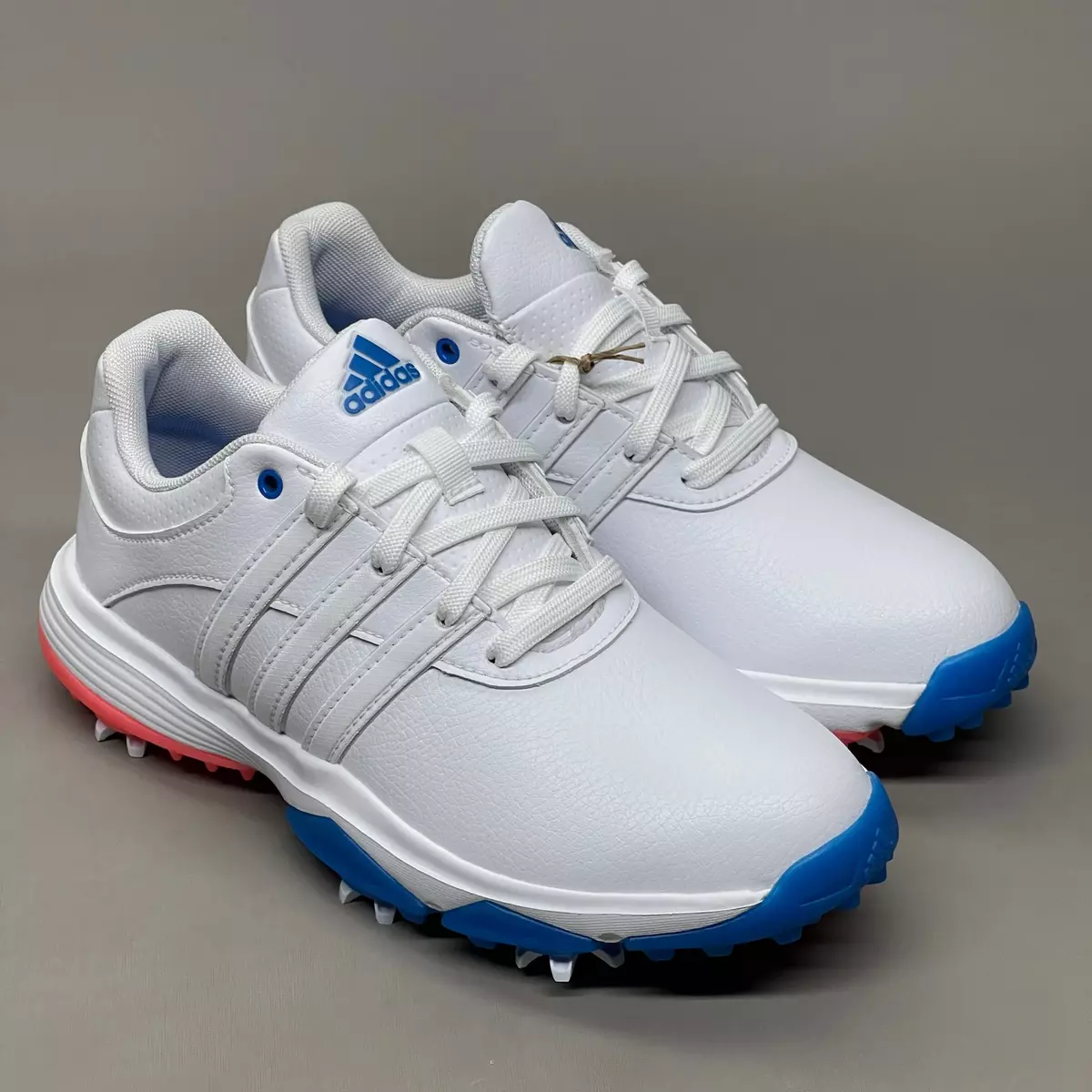 Kids adidas golf best sale shoes