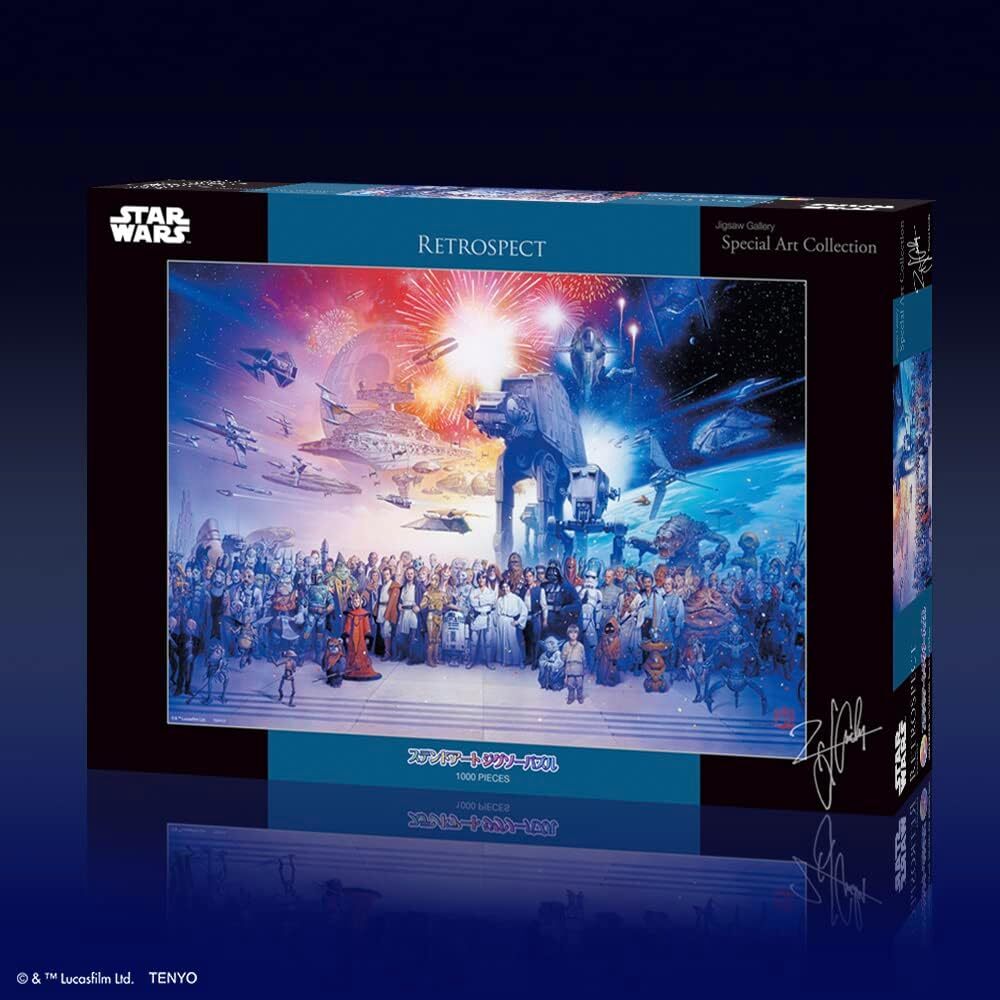 STAR WARS RETROSPECT 1000ピースジグソーパズル 1000 Piece Jigsaw Puzzle Star Wars Retrospect [Stained Art