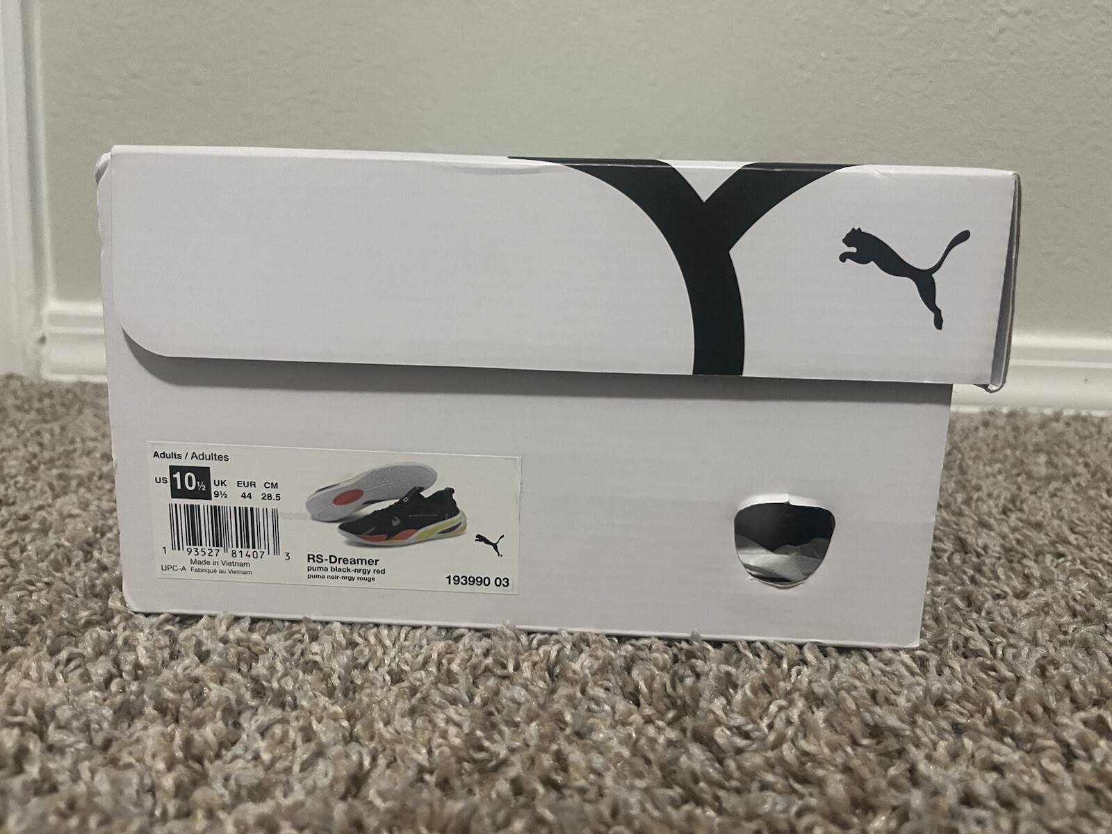 Size 10.5 - PUMA RS-Dreamer x J. Cole Black Multi 2020 image 2
