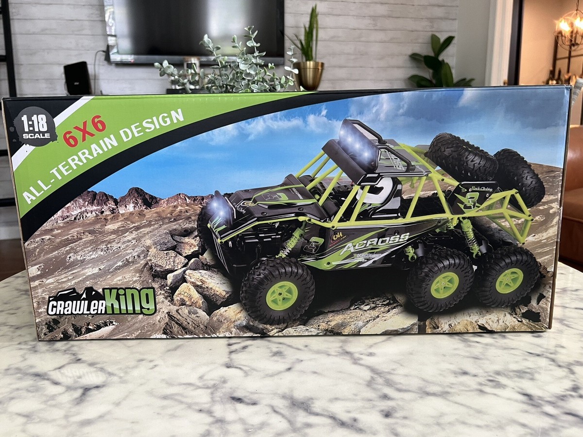 WL Toys Crawler King 6x6 1:18 Scale 18628 RTR All Terrain RC Car