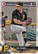 Lot of (100) 2018 Bowman Draft JOE JACQUES 1st Rookie Card #BD-24 Pirates