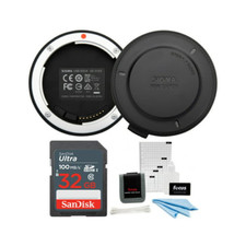 Sigma USB Dock for Canon Lenses 16gb Memory Card Cleaning Kit Bundle