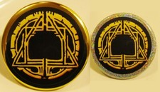 YES Band PIN BUTTON SET Olias Of Sunhillow Logo Jon Anderson Geeks Rare