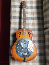 Fender Acoustic Guitar Resonator Guitar Sunburst Fr-50