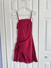 Red Wrap Dress Size M