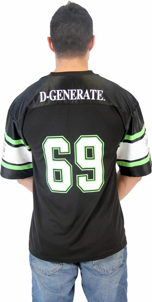 Unisex WWE Lucha Libre DX D-Generación X Suck It Jersey Disfraz de Halloween Juegos con disfraces Foto 3 de 4